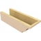 Ekena Millwork 6in. W x 4in. H x 16in. L Asheboro Woodgrain TimberThane Rafter Tail, Primed Tan RFTUR06X04X16ASHRCPR - alternate 4